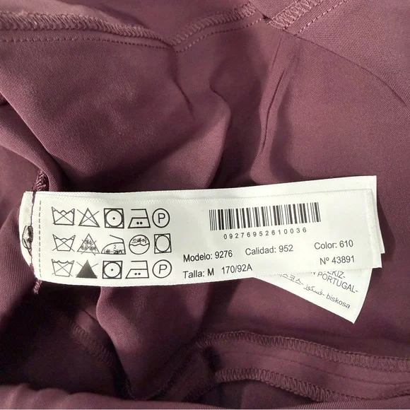 Women’s Massimo Dutti Studio Spaghetti Strap High Slit Formal Dress 9276 Medium - Picture 14 of 16